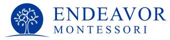 Endeavor Montessori Pflugerville Logo